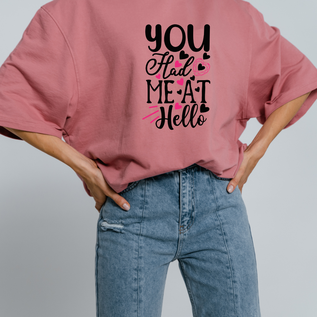 The Hello Heart Oversized Tee