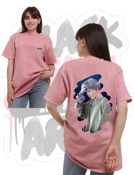 Women's BTS Jimin "A.R.M.Y" Graphic Oversized T-Shirt