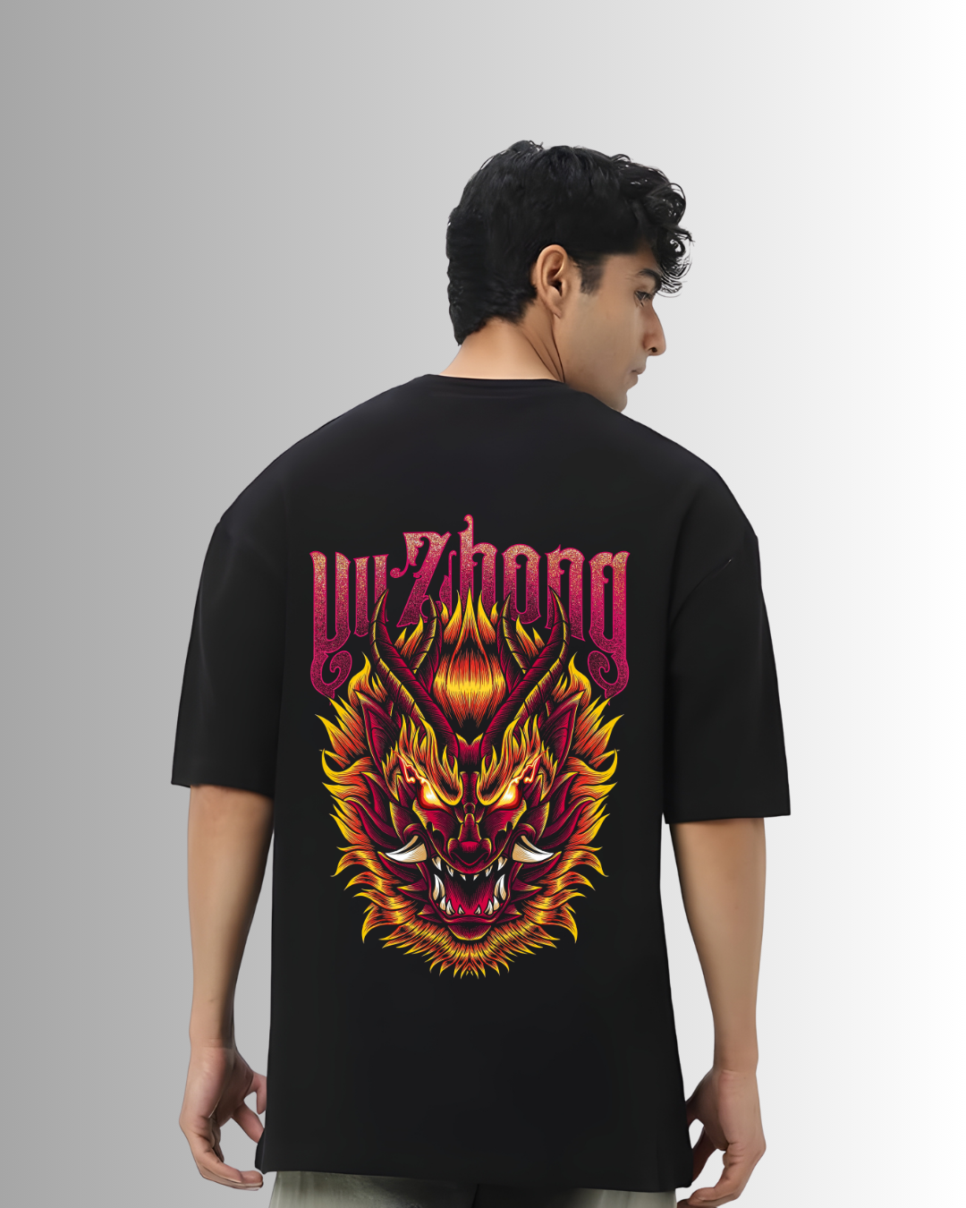 Blazing Oni Back Print Tee
