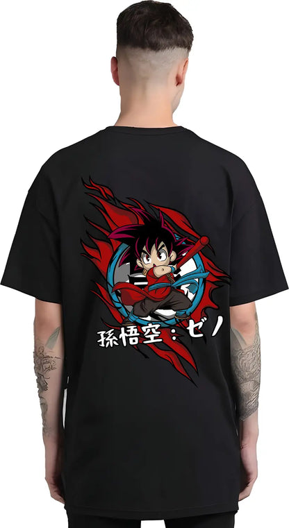 Dragon Ball Z "Kid Goku" Anime Oversized T-Shirt